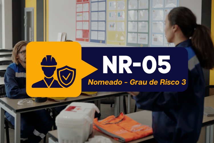 NR 05 CIPA – Comissão Interna de Prevenção de Acidentes e– Representante Nomeado – Grau De Risco 3