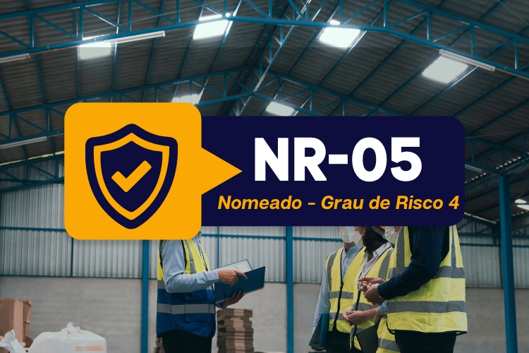 NR 05 CIPA – Comissão Interna de Prevenção de Acidentes  – Representante Nomeado – Grau De Risco 4